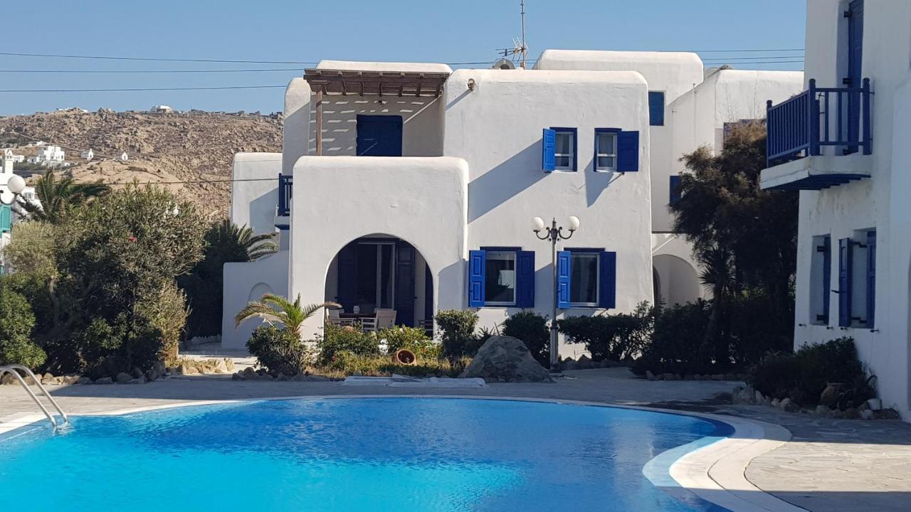 Mykonos Ornos "Villa Simelia" With Pool Екстер'єр фото