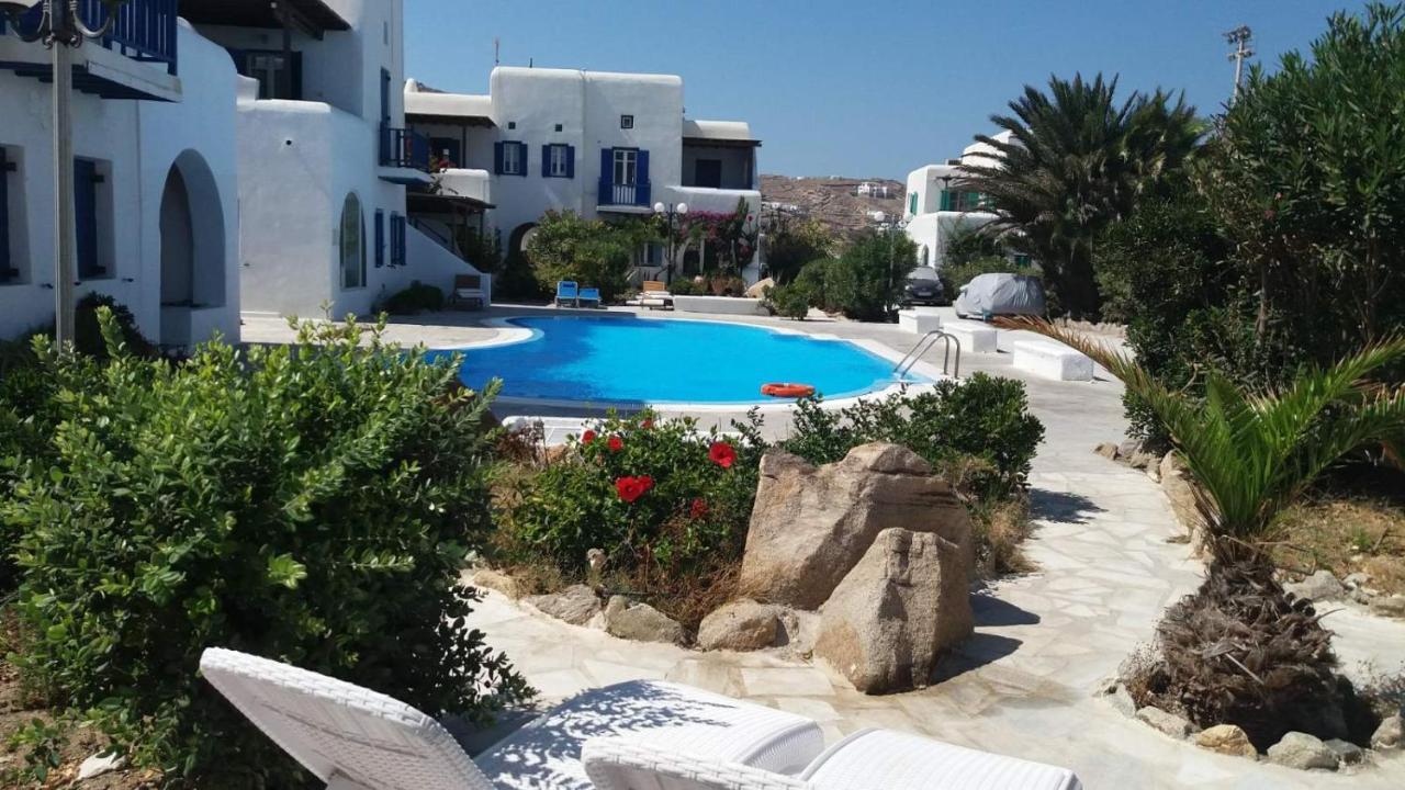 Mykonos Ornos "Villa Simelia" With Pool Екстер'єр фото