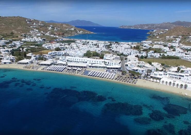 Mykonos Ornos "Villa Simelia" With Pool Екстер'єр фото