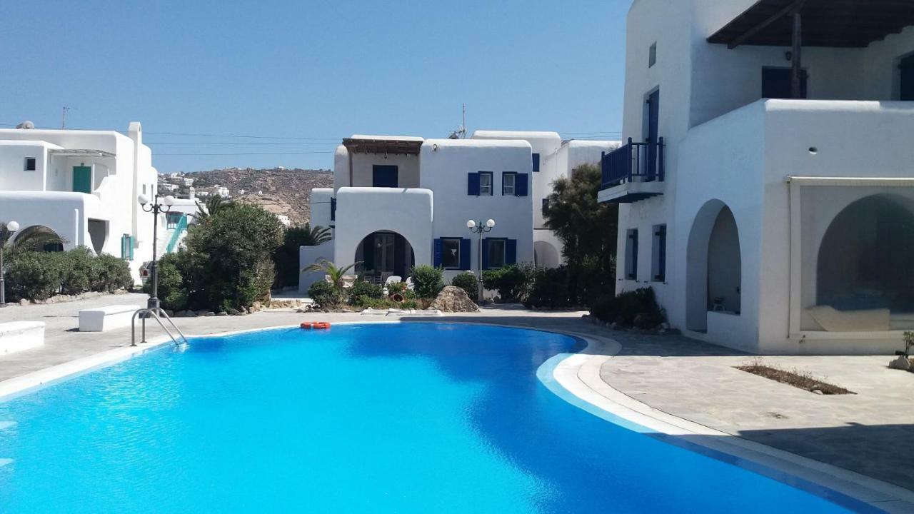 Mykonos Ornos "Villa Simelia" With Pool Екстер'єр фото